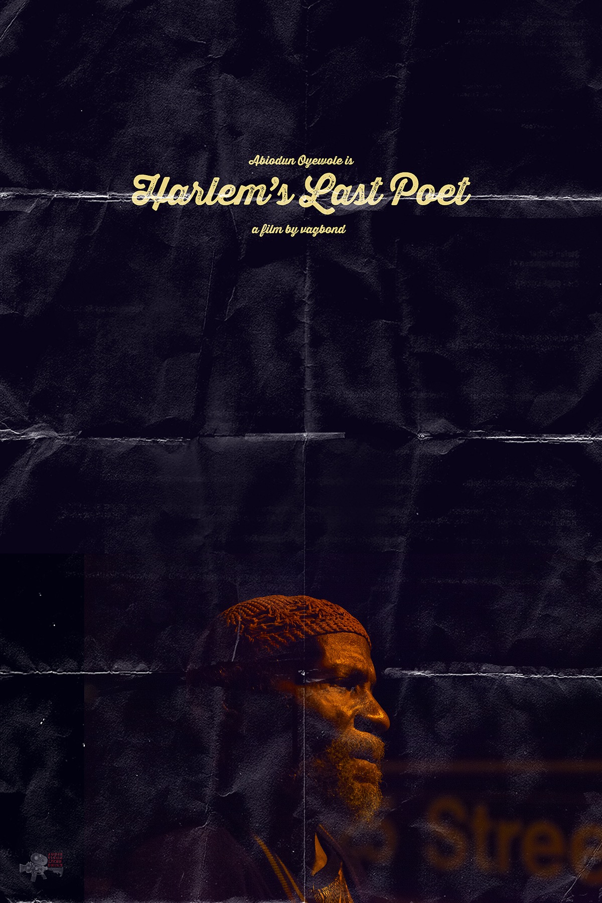 Harlem's Last Poet folded poster